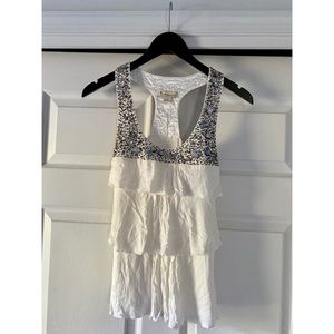 Forever 21 Gemmed Tank Top